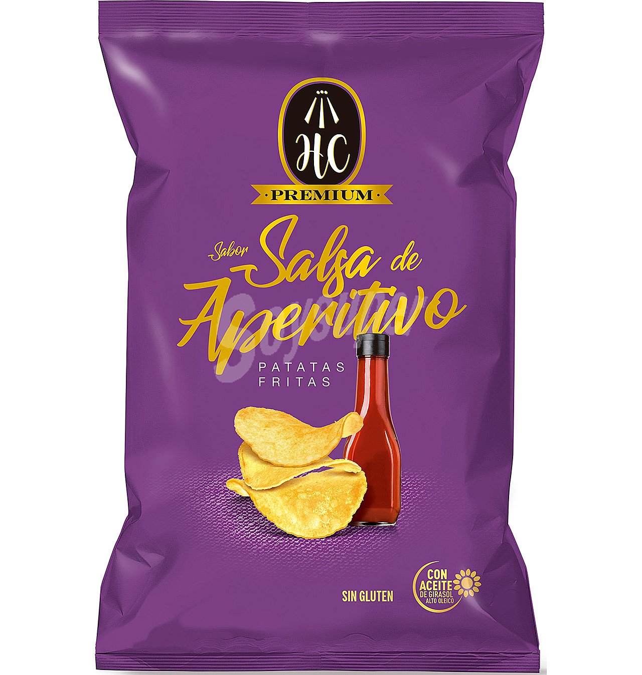 Patatas sabor salsa de aperitivo