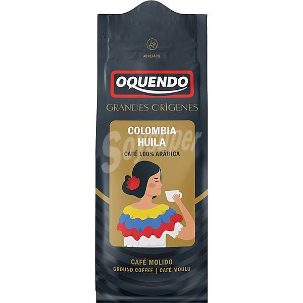 Grandes orígenes Colombia Huila café molido