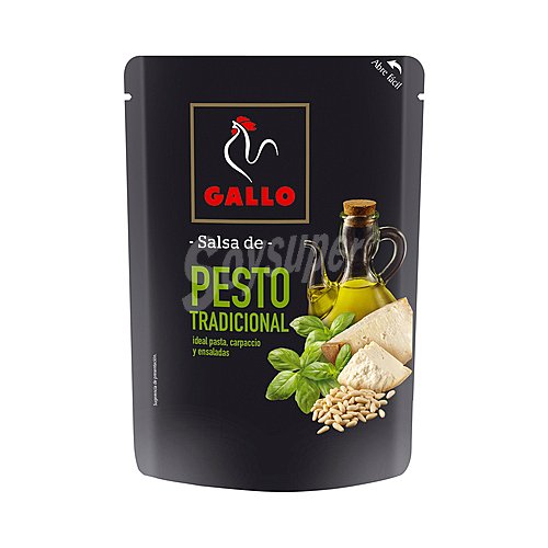 Gallo Salsa Pesto tradicional, ideal para pasta, carpaccio y ensaladas gallo