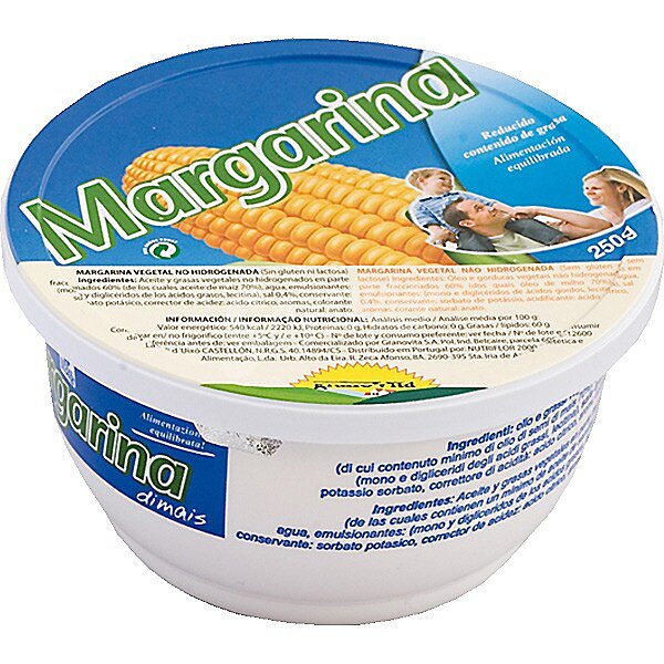 Margarina ligera vegetal