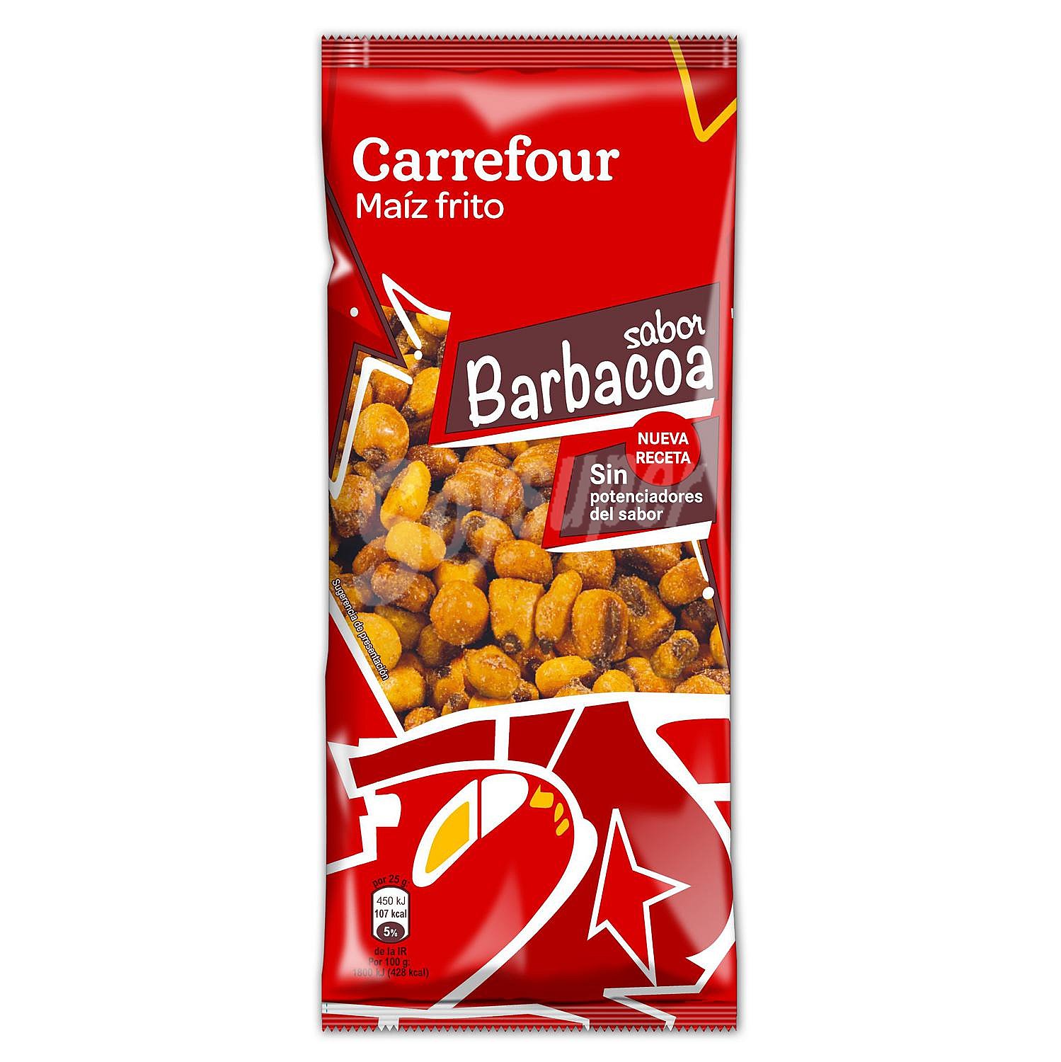 Maíz frito sabor barbacoa Carrefour