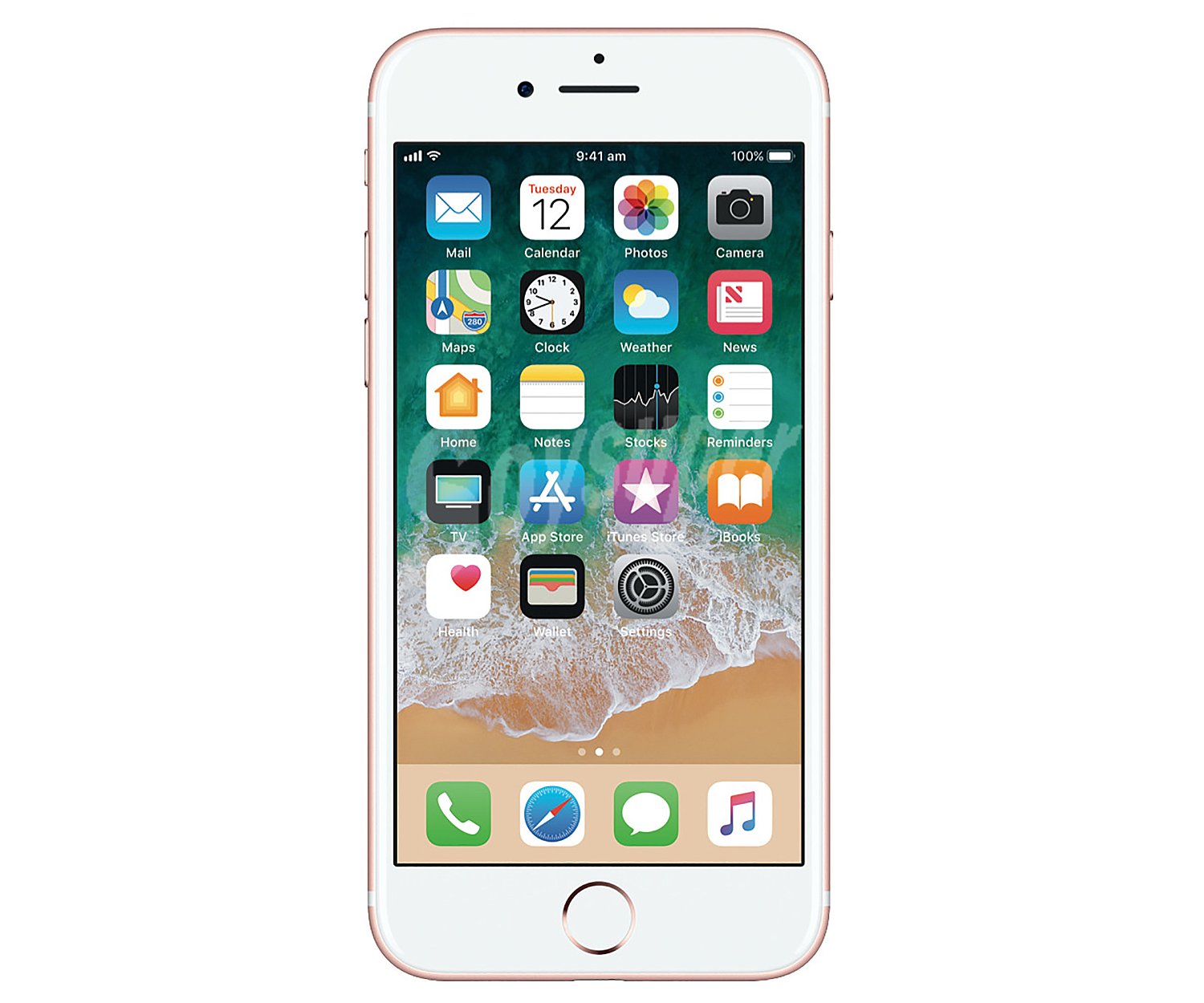 Smartphone 11,93cm (4,7") iphone 7 rosa dorado (reacondicionado), A10, 128GB, 1334 x 750px, 12 Mpx, iOS 10 iphone 7 128GB