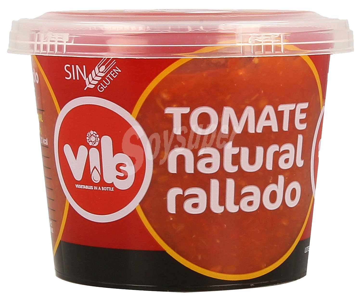 Tomate natural rallado