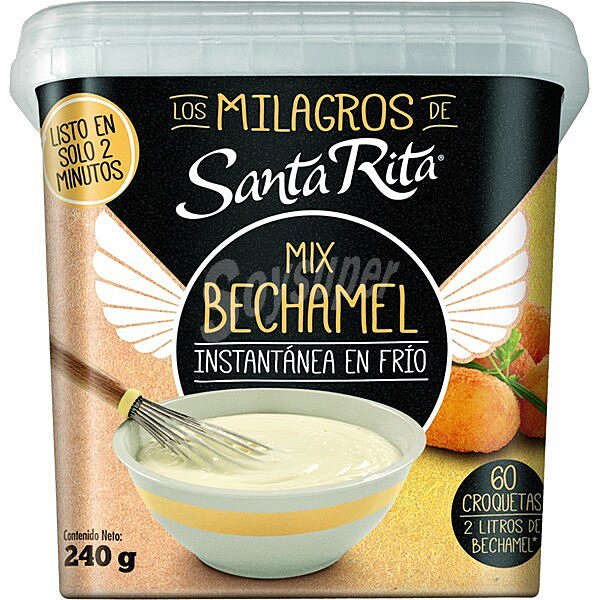 Mix bechamel (harina) instantánea en frío, sin gluten