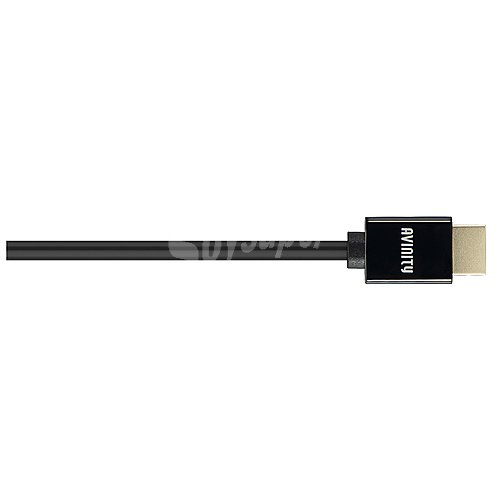 Cable hama de hdmi macho a hdmi macho, 3 metros, Ultra High speed , terminales dorados, color negro