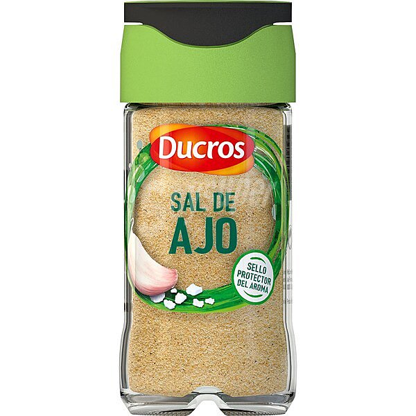 Sal de ajo para sazonar