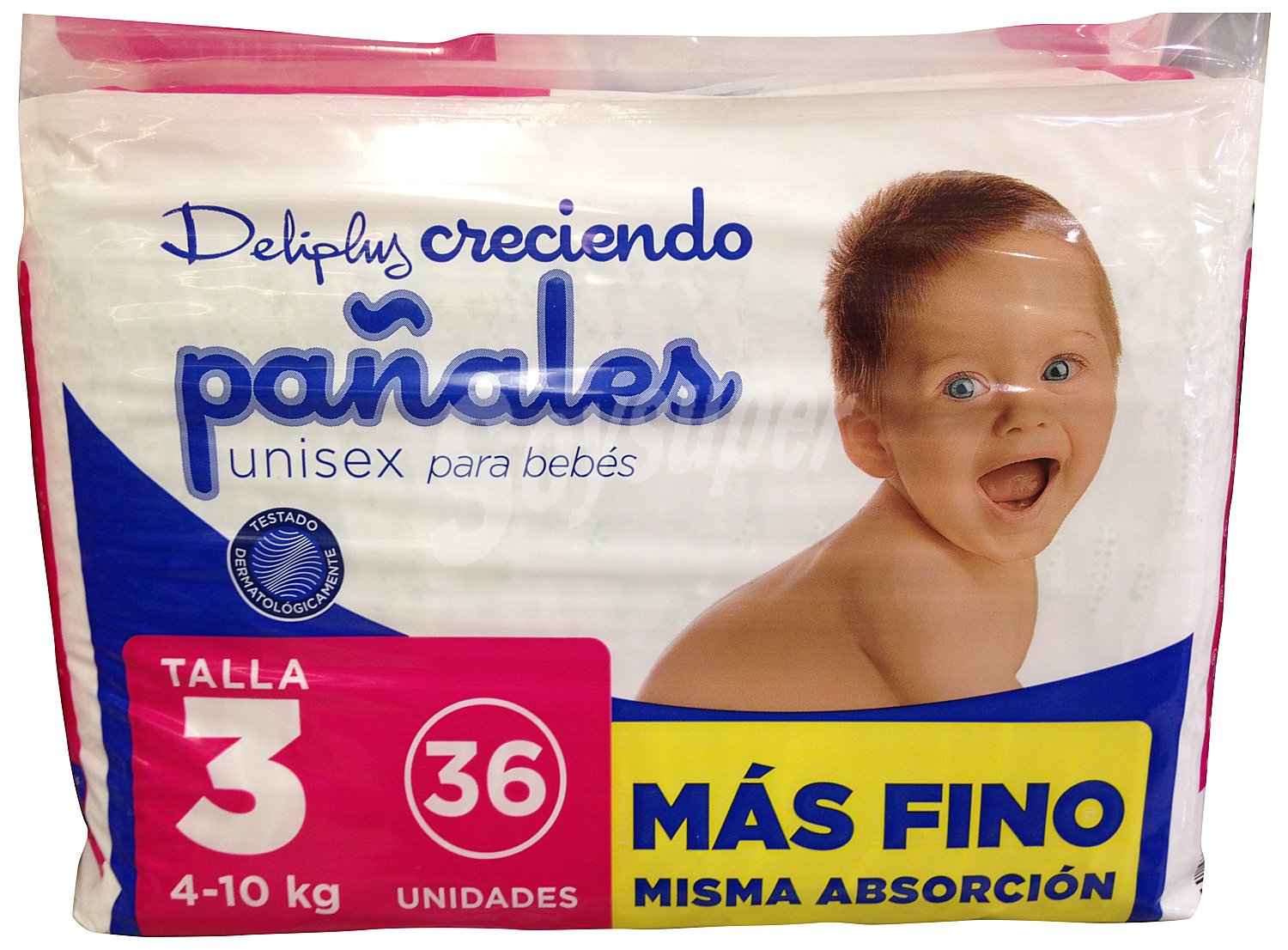 Pañal 4 A 10 Kg talla 3