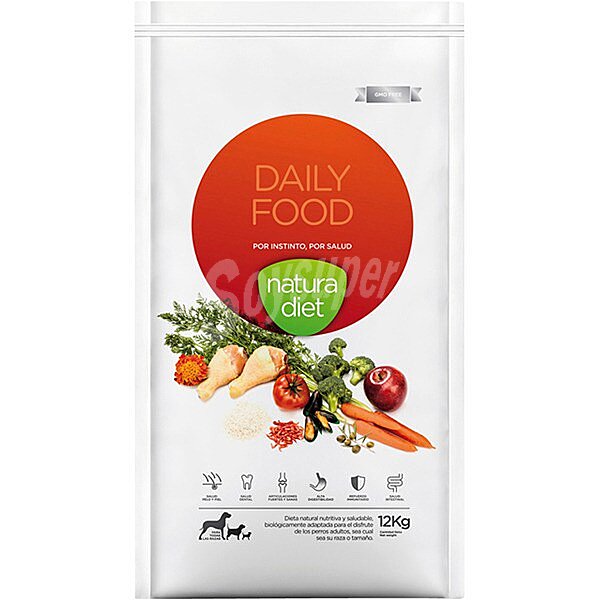 Daily food pienso para perros adultos con pollo y arroz diet