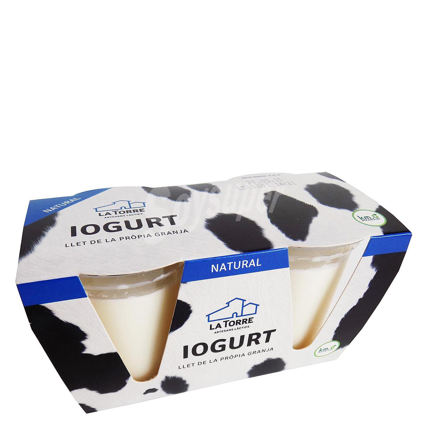 Yogur natural La Torre