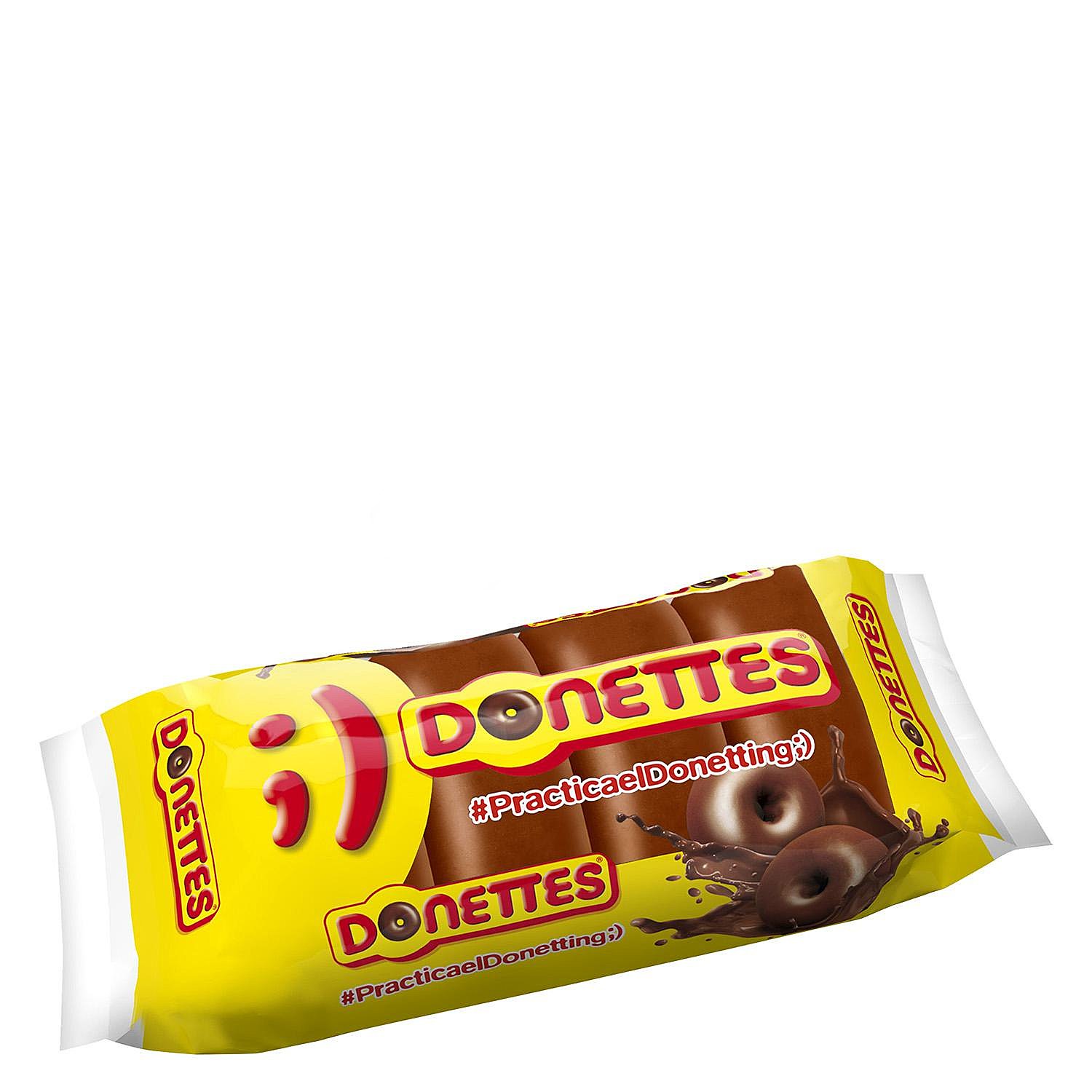 Bollito recubierto de chocolate Donettes