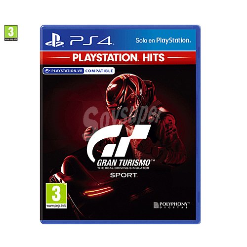 Videojuego Gran Turismo Sport para playstation 4. género:carreras. pegi: +3