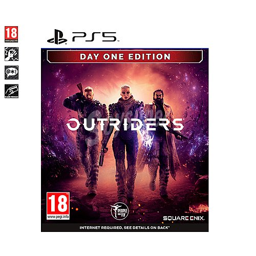 Outriders Day One Edition para Playstation 5. Género: acción. pegi: +18.