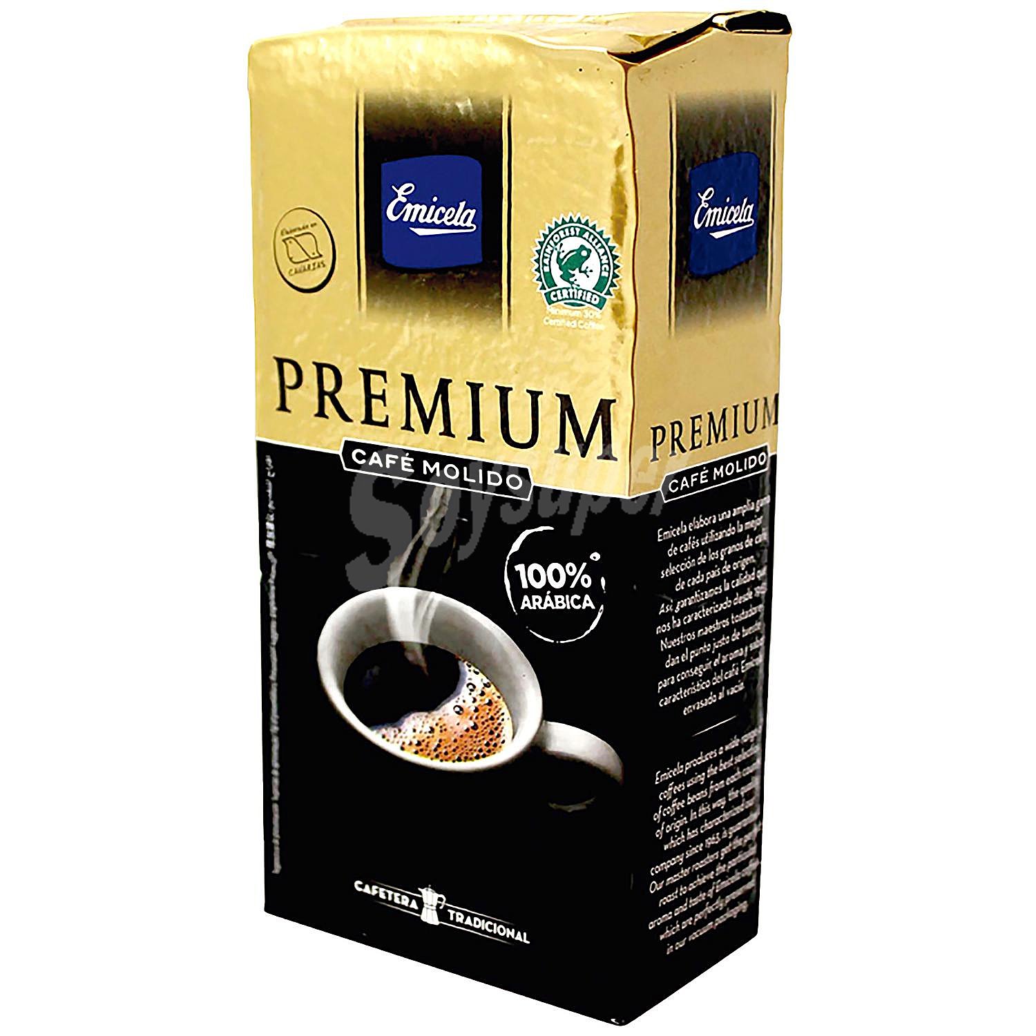 Café molido natural Premium Emicela