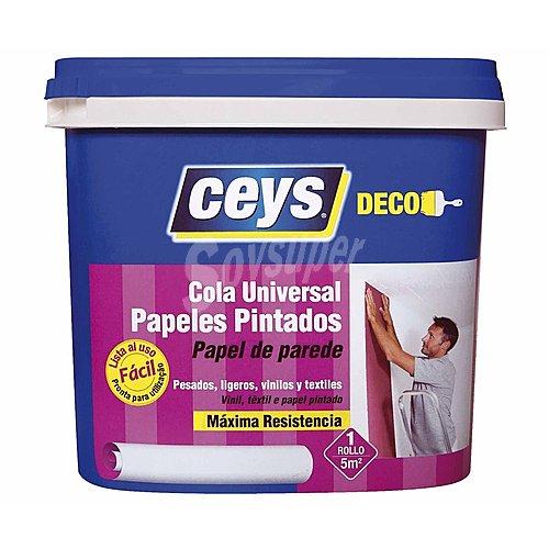 Cola universal para papeles pintados ceys