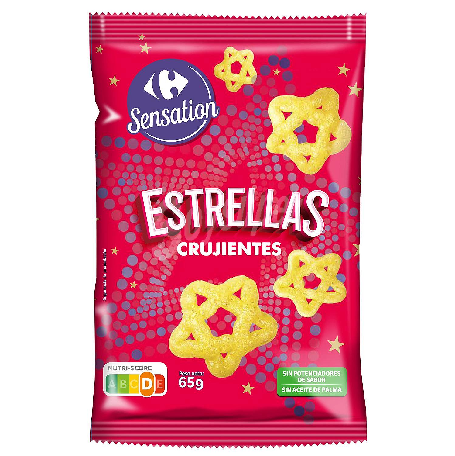 Estrellas de maíz crujientes Carrefour