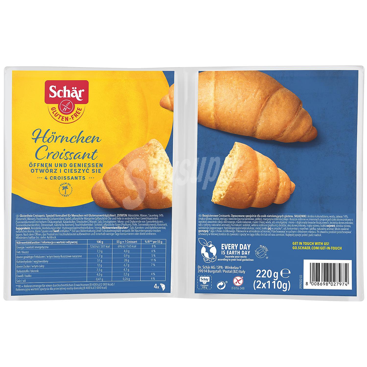 Croissant Schär sin gluten