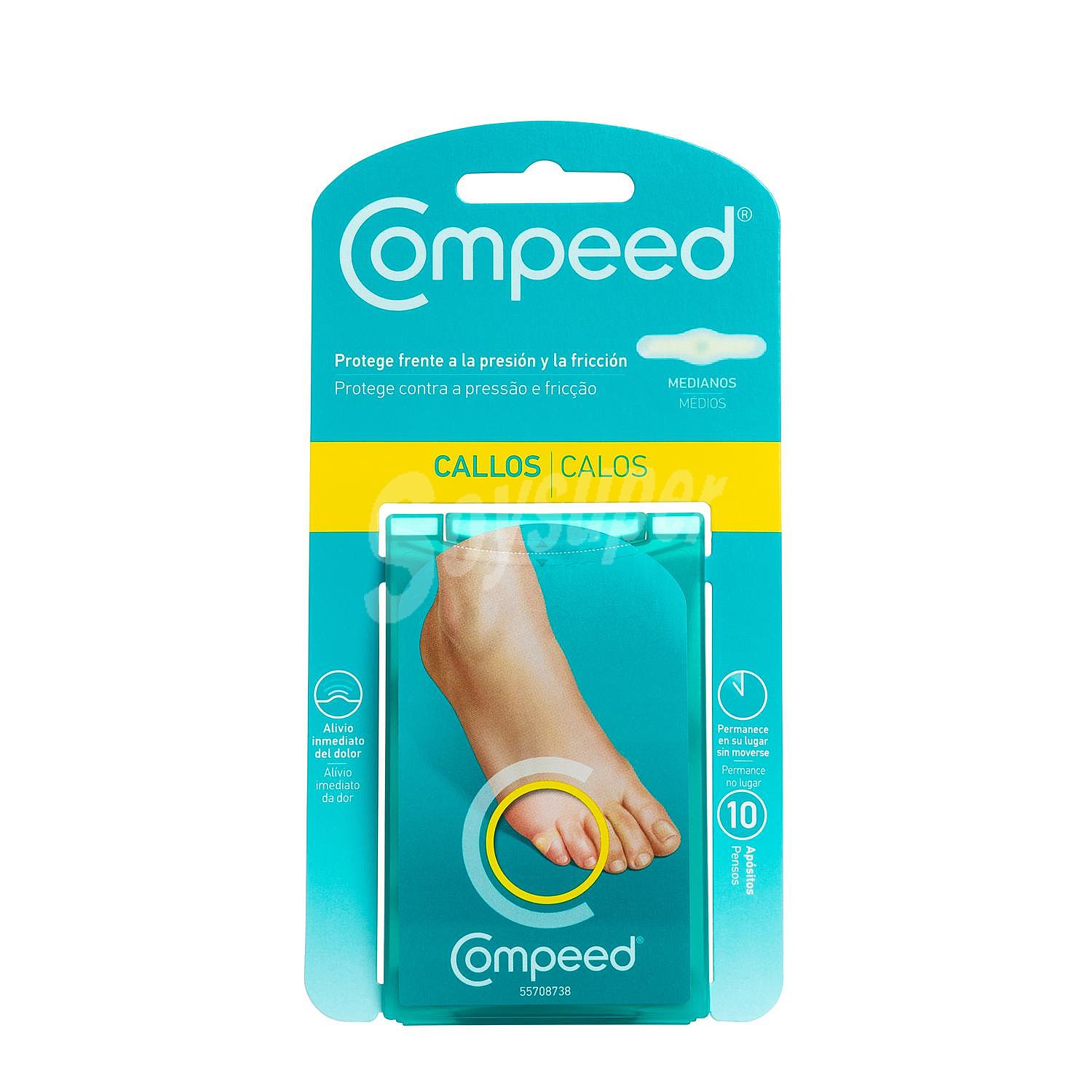 Apósitos callos medianos Compeed