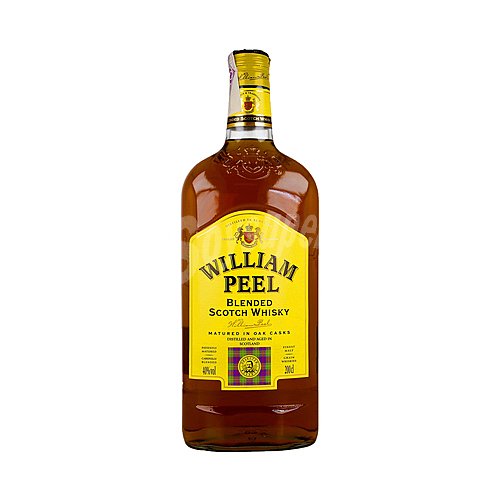 William peel Whisky blended escoces madurado en barricas de roble william peel