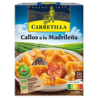 Callos a la madrileña especial para microondas