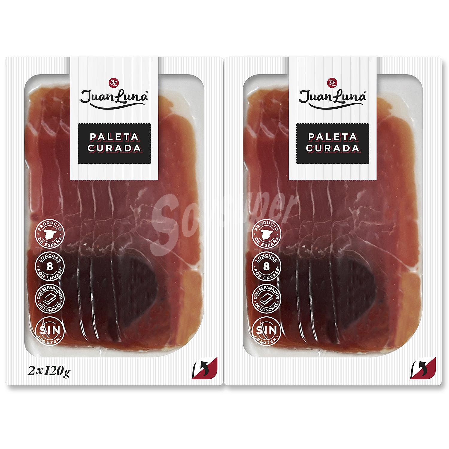 Paleta curada sin gluten