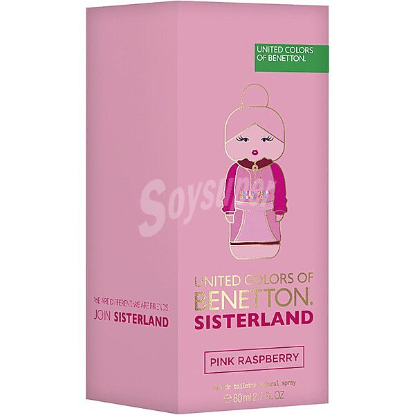 Sisterland Pink Rasberry eau de toilette femenina natural