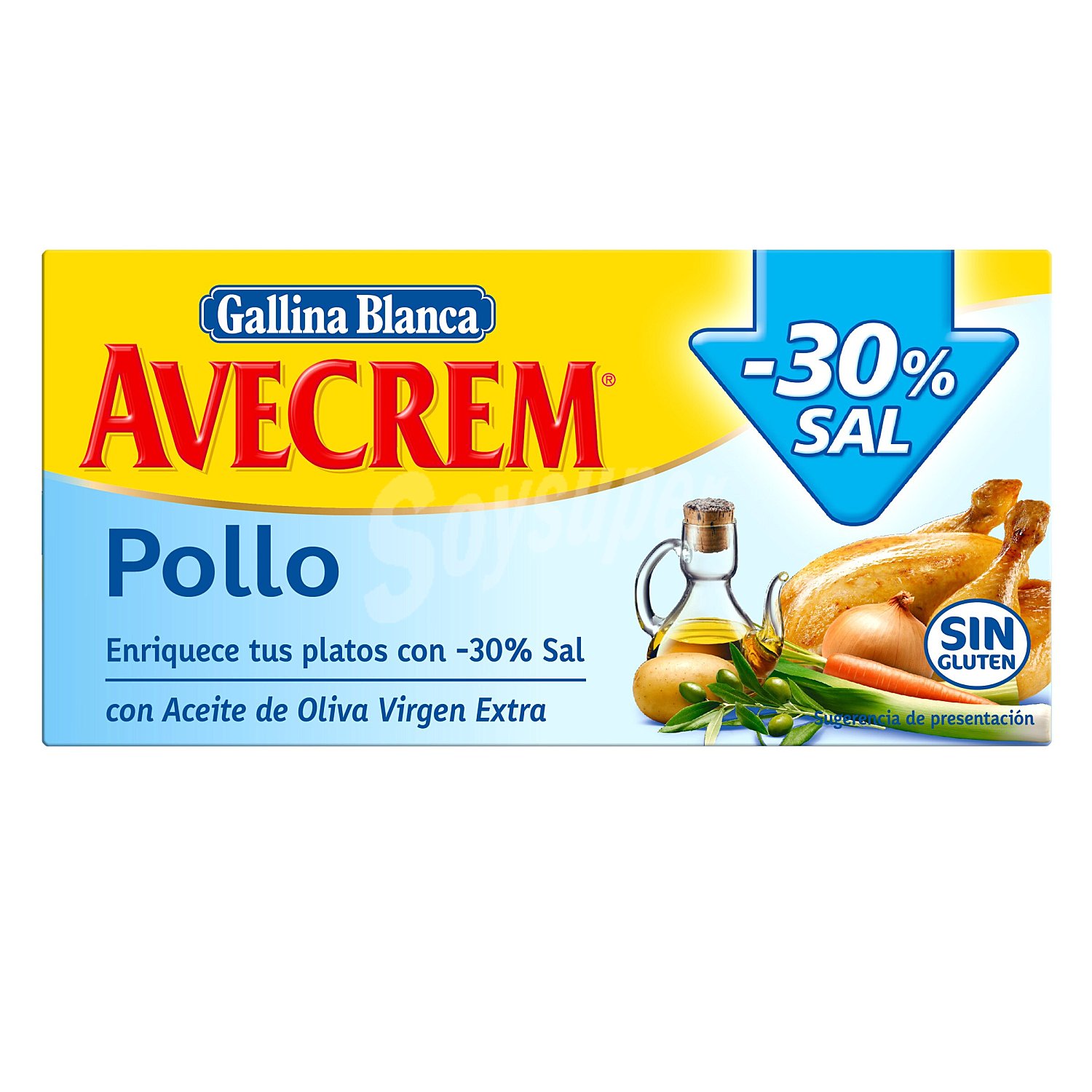 Caldo de pollo avecrem