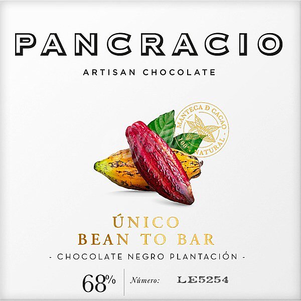 Único Bean to Bar chocolate negro 68%