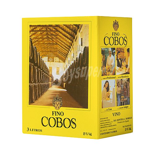 Cobos Vino fino con D.O. Montilla - Moriles cobos Bag in box