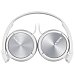 Auriculares tipo diadema sony MDR ZX310APW con cable, color blanco