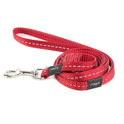 Correa para perros Snake roja 1,6x140 cm