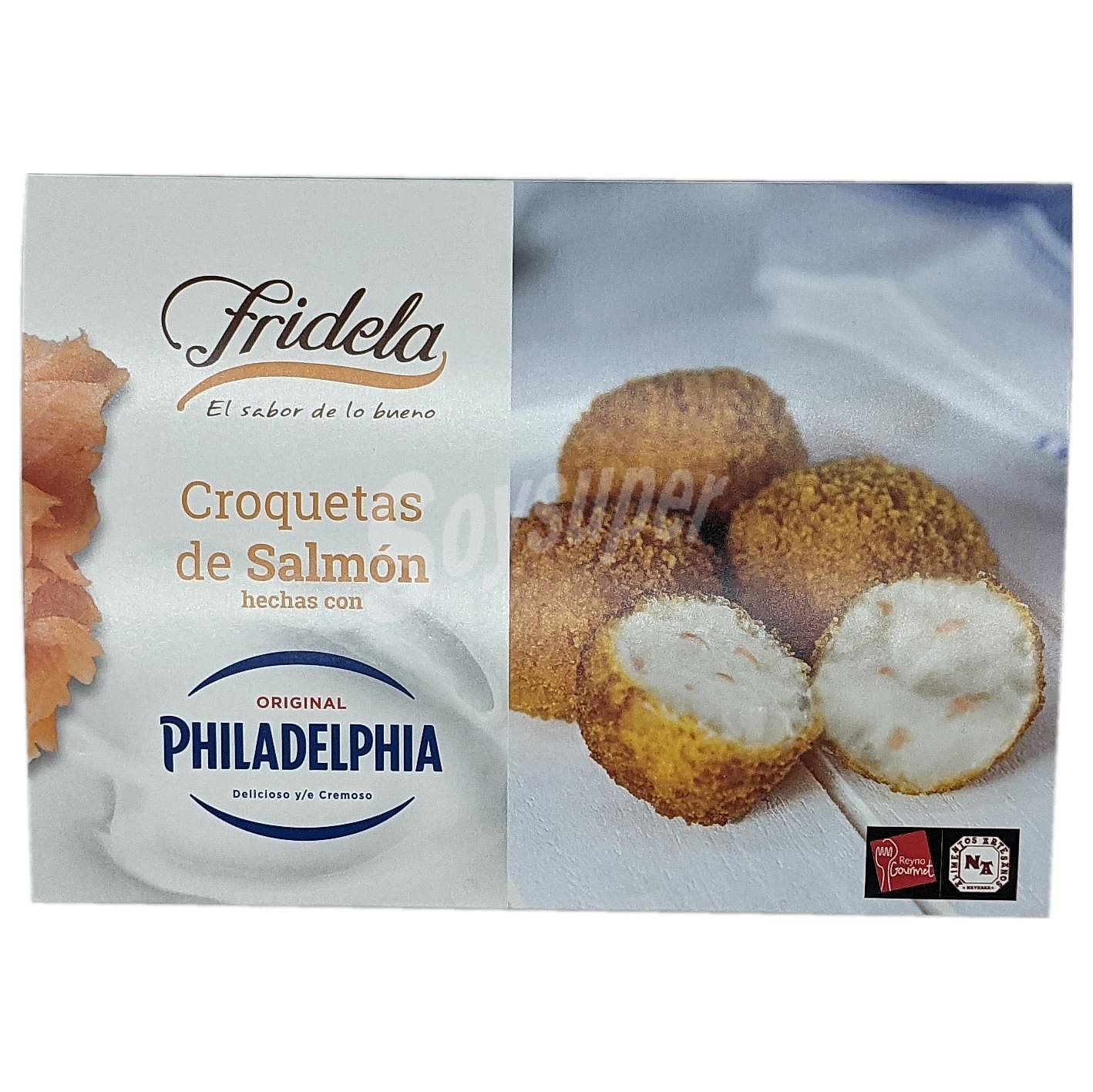 Croquetas de con salmón Fridela