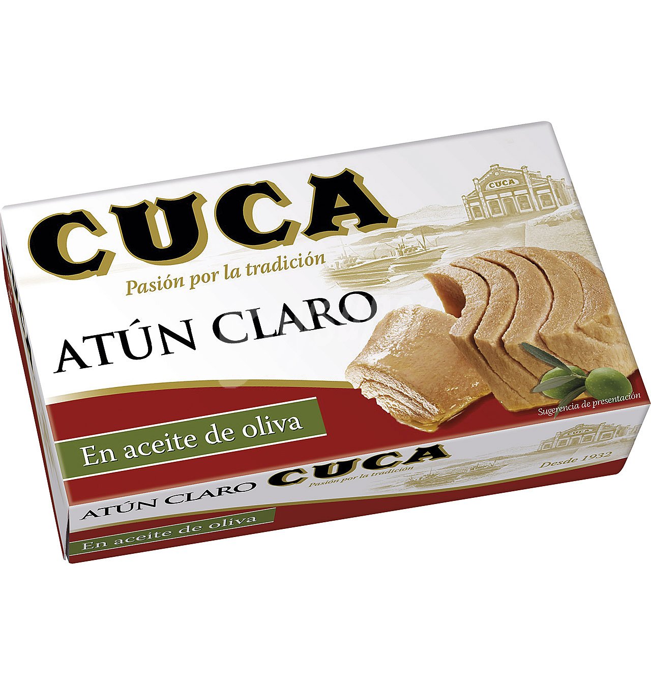 Atún claro en aceite de oliva sin gluten y sin lactosa