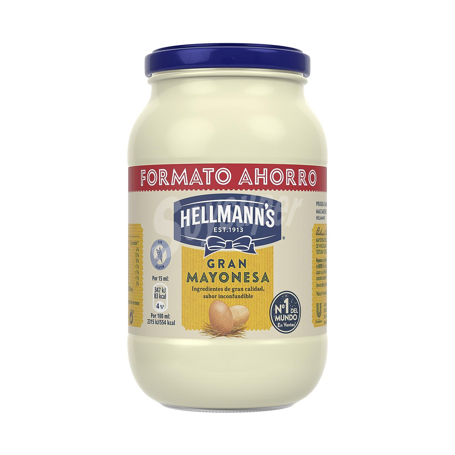 Mayonesa Hellmann's sin gluten