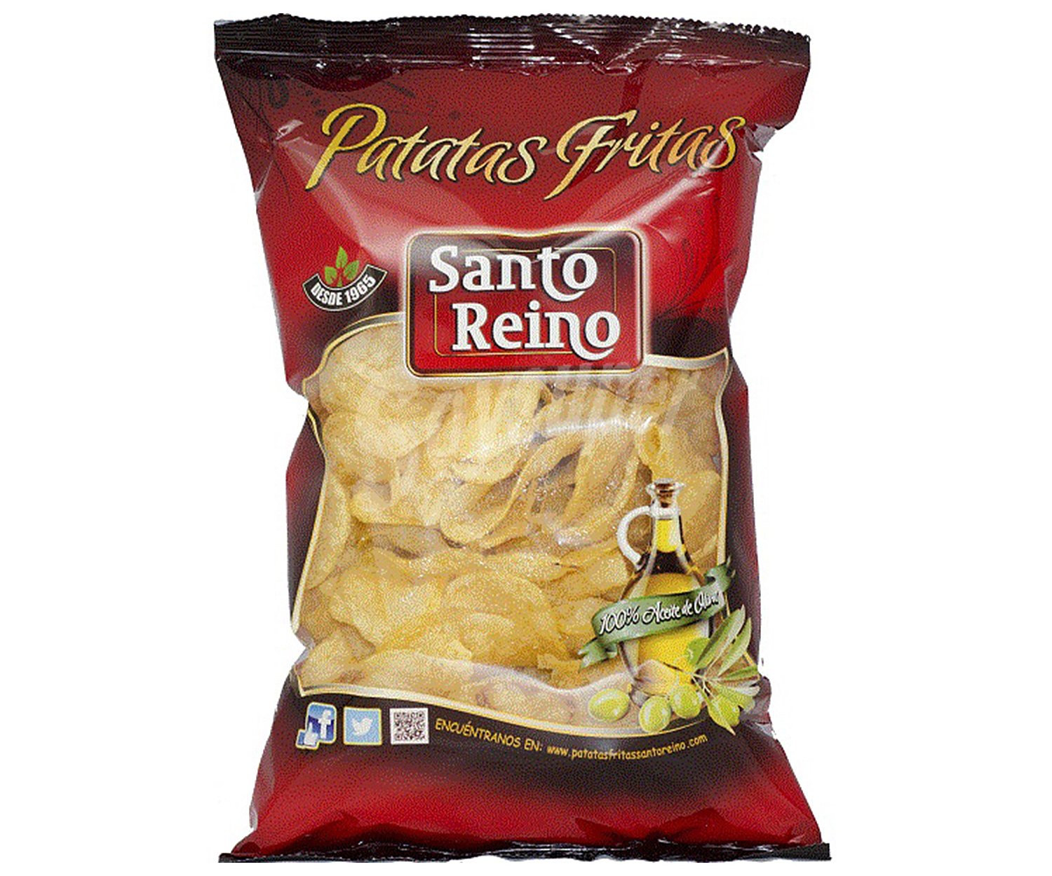 Santo reino Patatas fritas sin sal santo reino