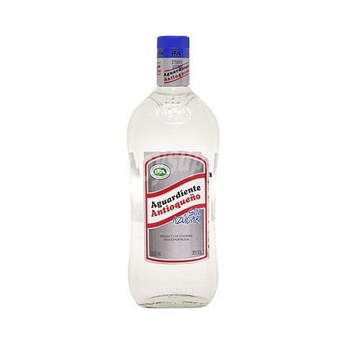 Antioqueño Aguardiente sin azucar hecho en Colombia antioqueño