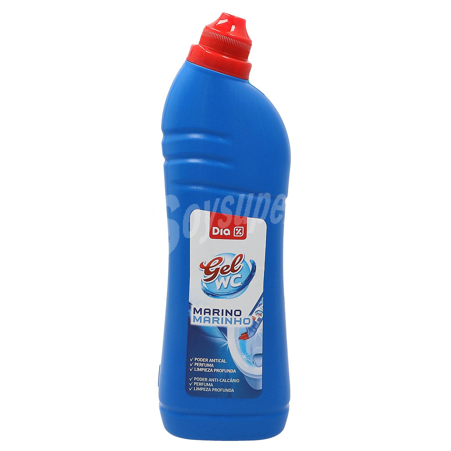 Gel limpiador wc azul aroma frescor oceánico