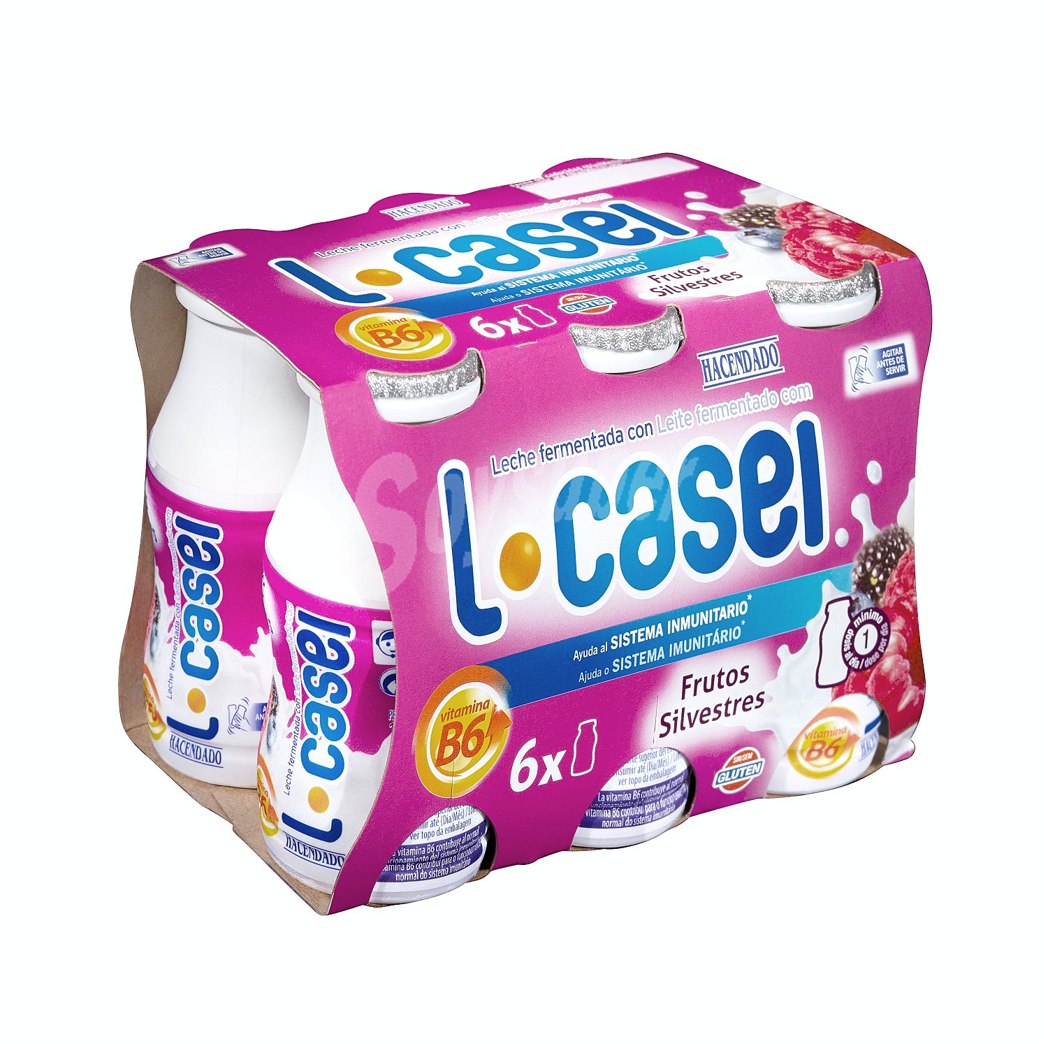 Yogur liquido L casei frutos silvestres