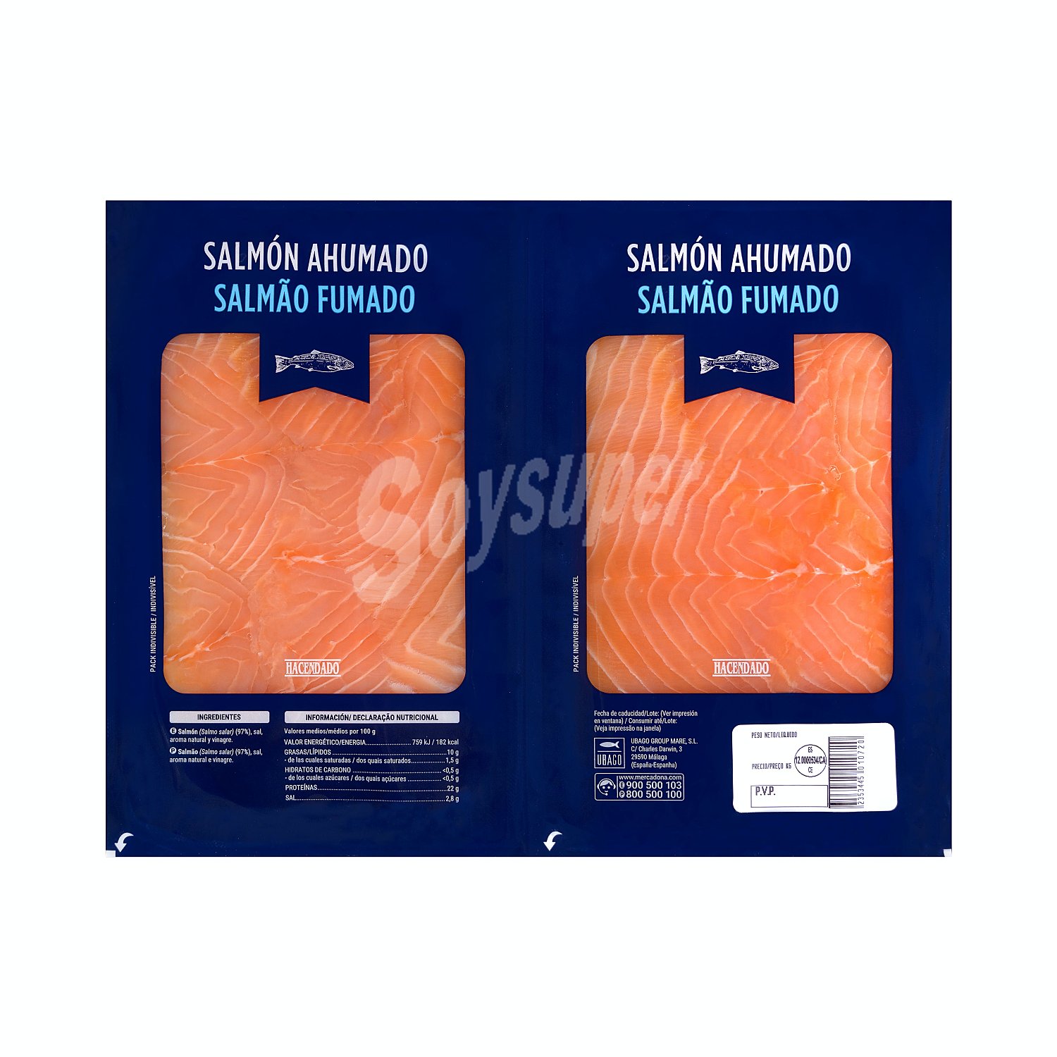 Salmón ahumado