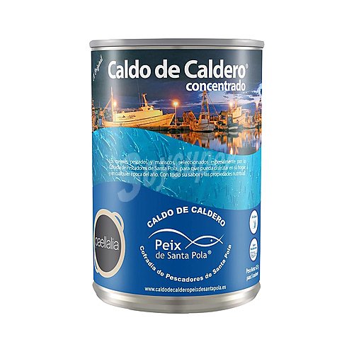 Caldo de caldero concentrado peix de santa pola