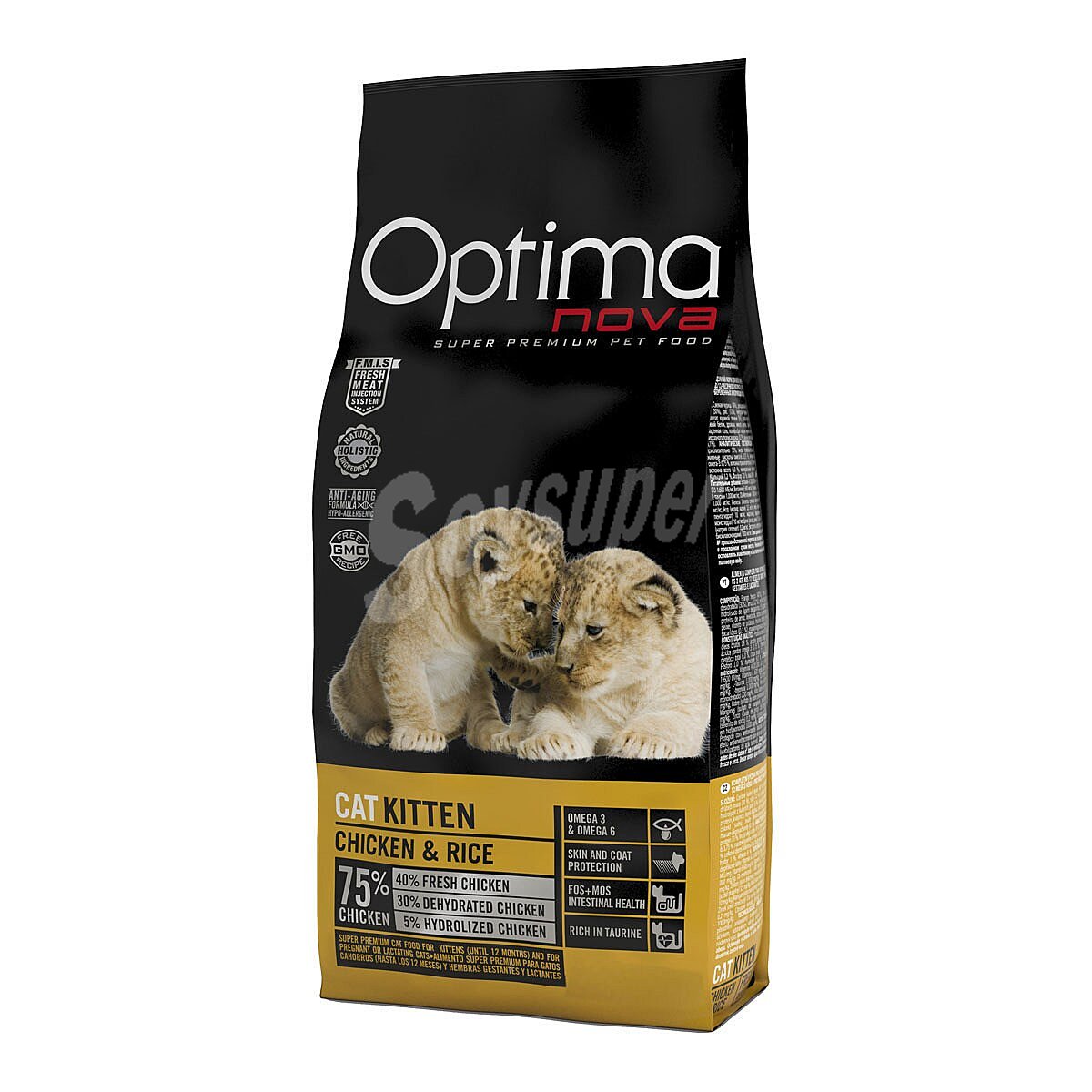 Super premium CAT kitten pienso para gatitos de 1-12 meses con pollo y arroz