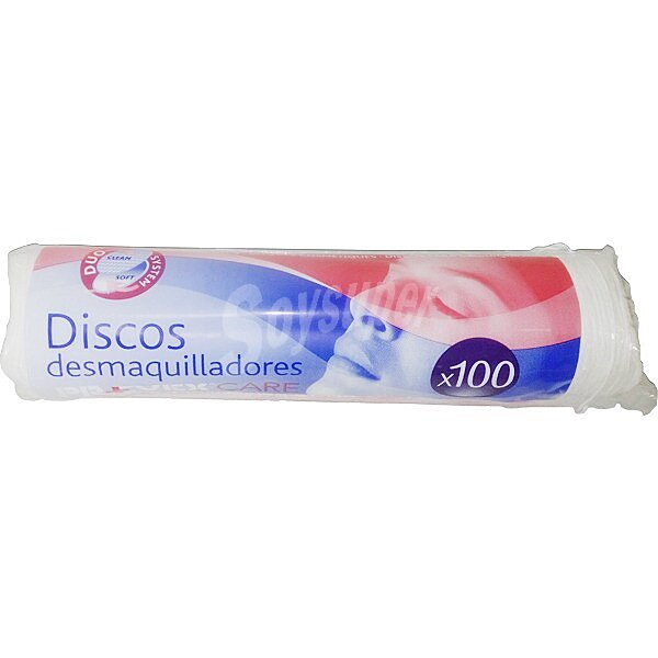 Discos desmaquilladores de algodon