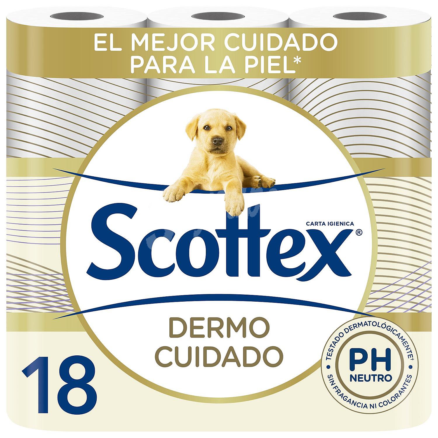 Papel higiénico Dermo Cuidado Scottex