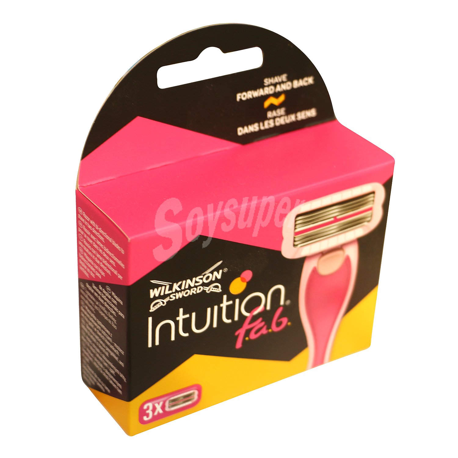 Sword intuition fab maquinilla de afeitar mujer recambio