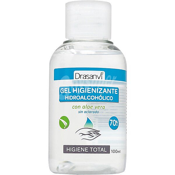 Gel higienizante hidroalcohólico sin aclarado para manos