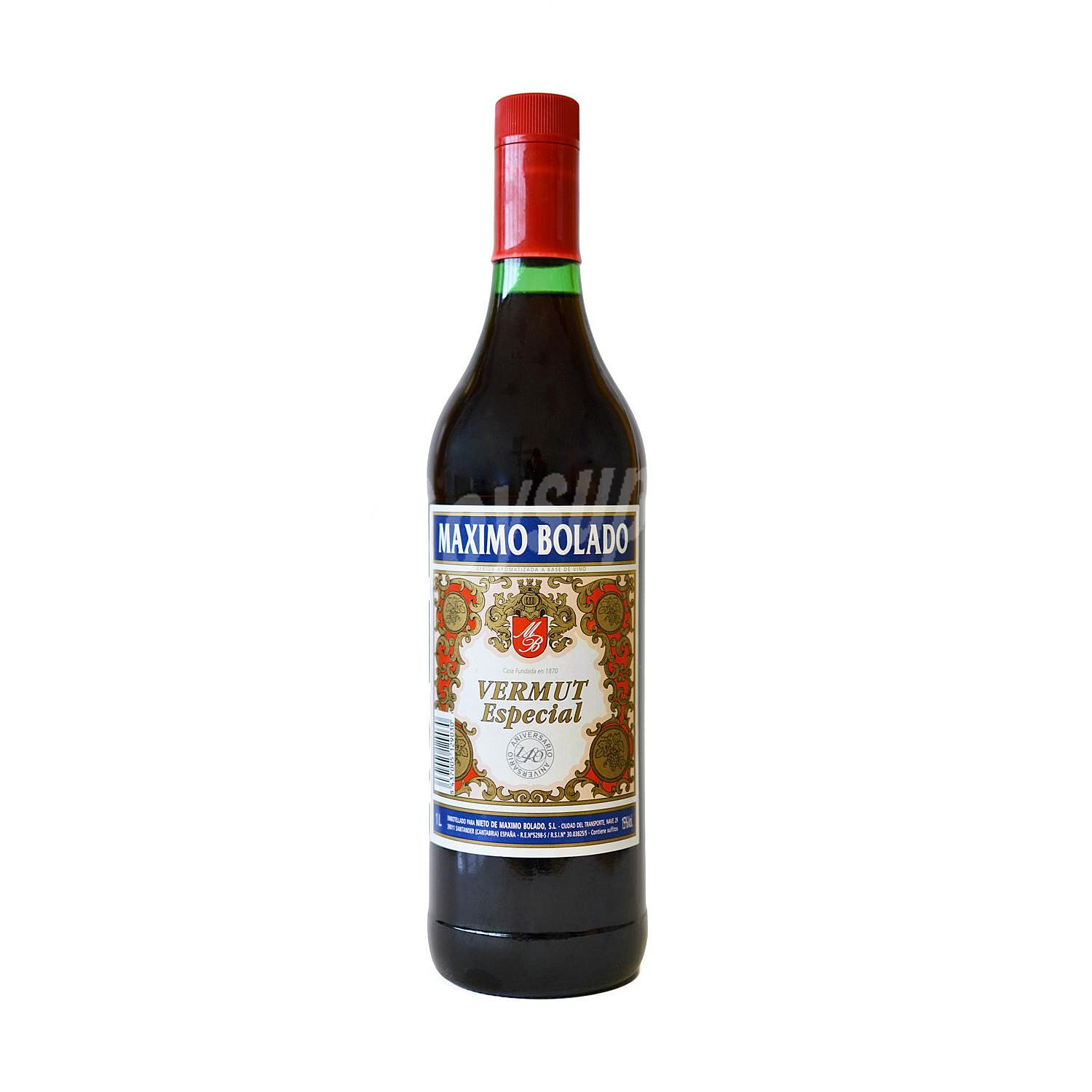 Vermut Máximo Bolado rojo