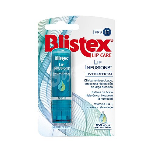 Blistex Bálsamo labial hidratante (24 horas) con FPS 15 blistex Lip infusión