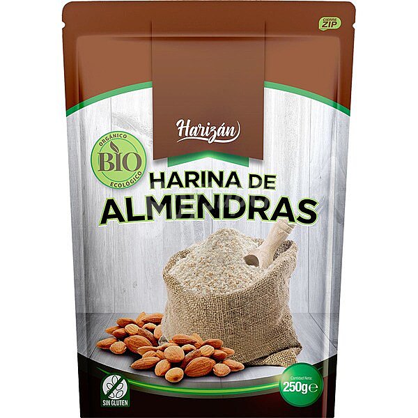 Bio harina de almendras ecológica y sin gluten