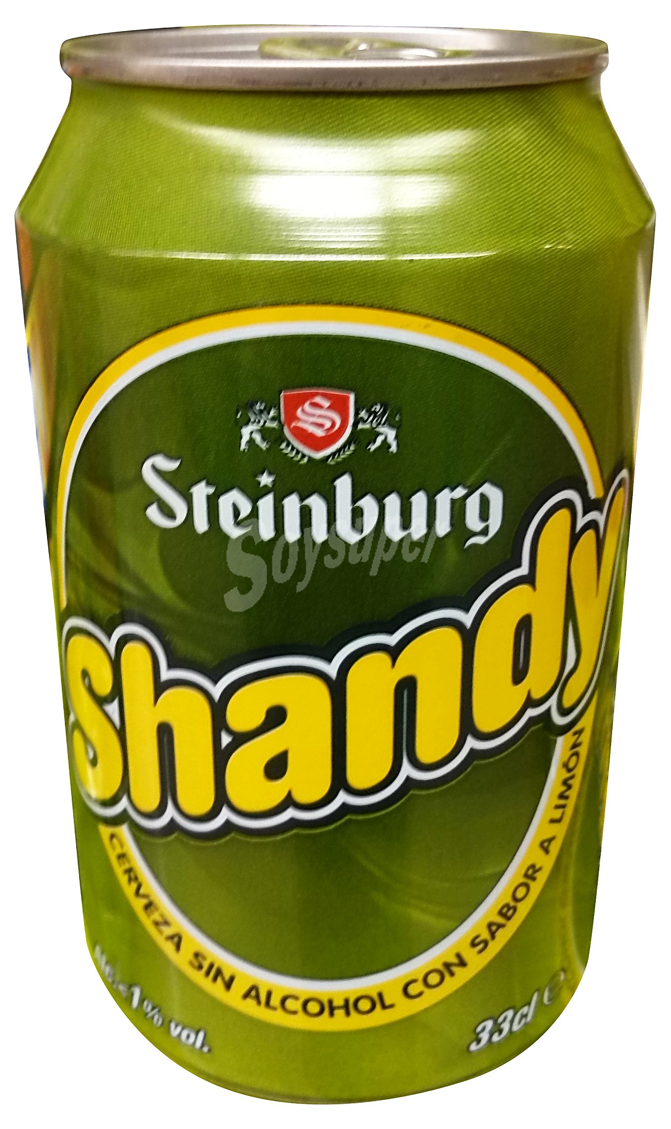 Cerveza shandy con limon sin alcohol