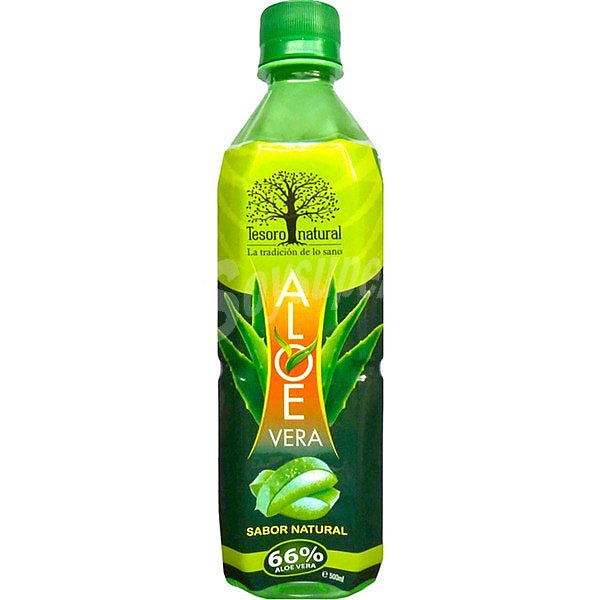 Bebida de aloe vera sabor natural