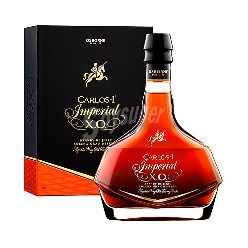 Brandy de Jerez solera gran reserva carlos I Imperial